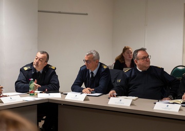 NAVFAC EURAFCENT hosts a bilateral U.S/ Italy NSIP meeting