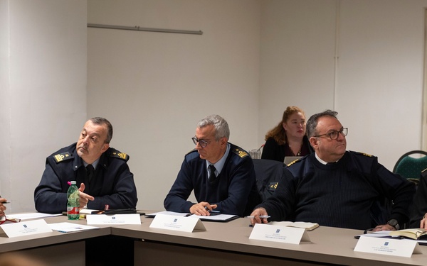 NAVFAC EURAFCENT hosts a bilateral U.S/ Italy NSIP meeting