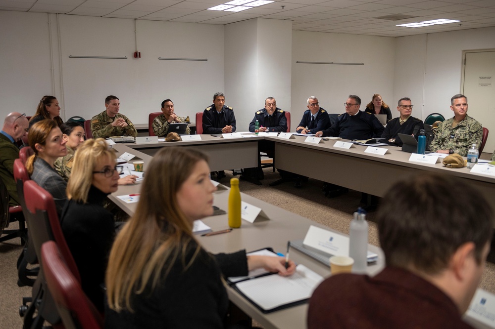 NAVFAC EURAFCENT hosts a bilateral U.S/ Italy NSIP meeting