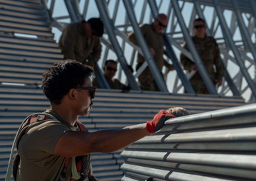 Jet blast deflector project takes off