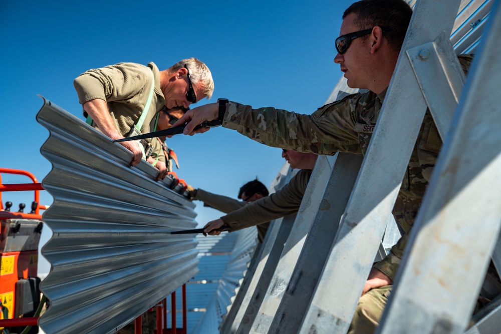 Jet blast deflector project takes off