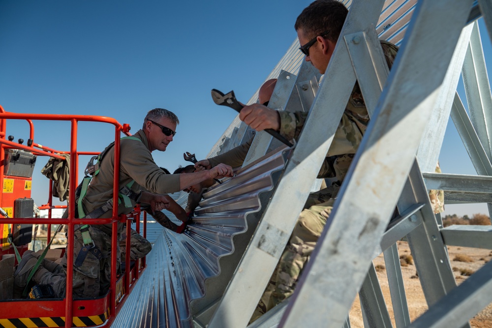 Jet blast deflector project takes off