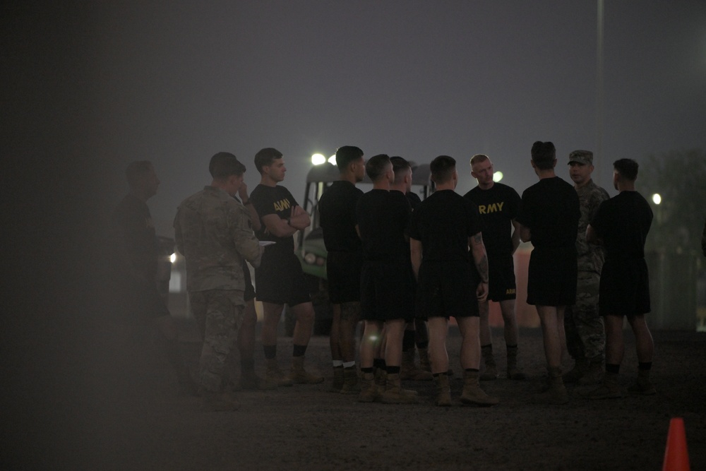 French Desert Commando Course Tryouts