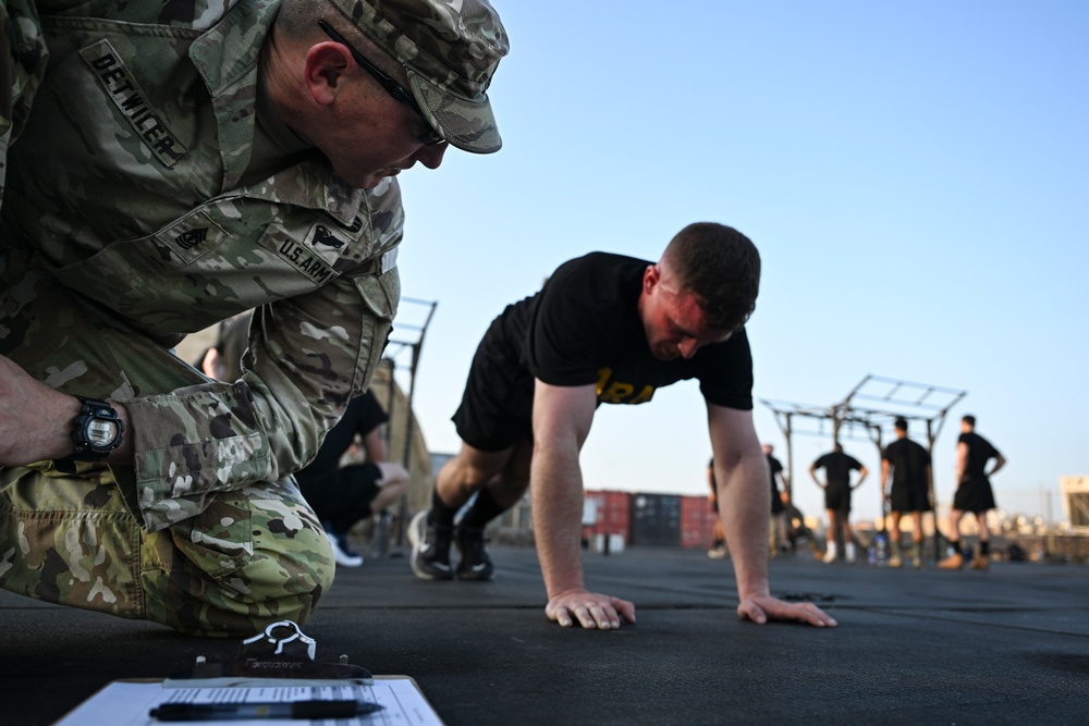 French Desert Commando Course Tryouts