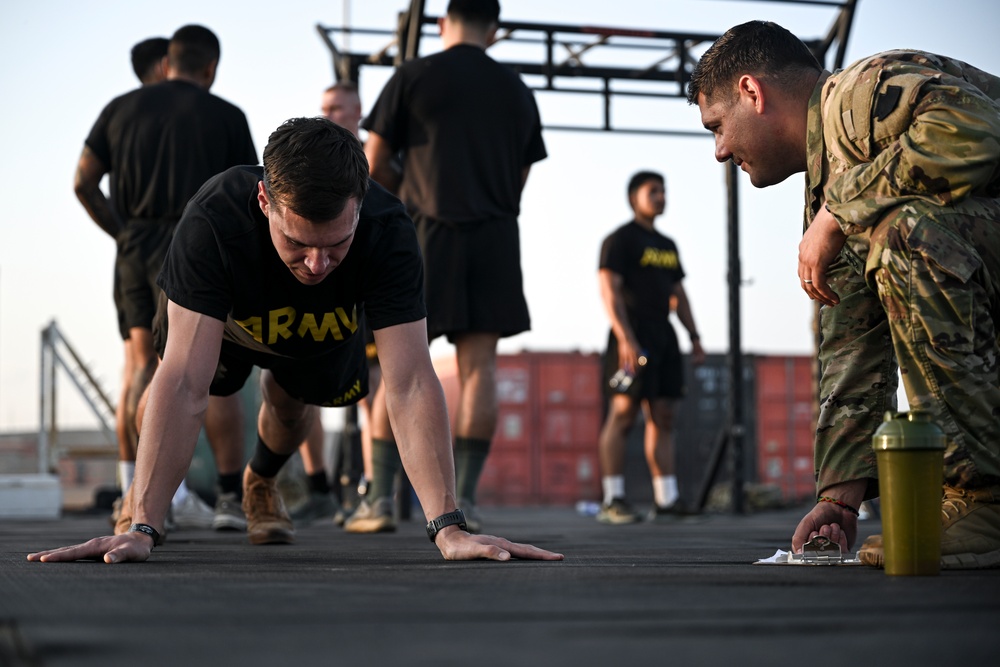 French Desert Commando Course Tryouts