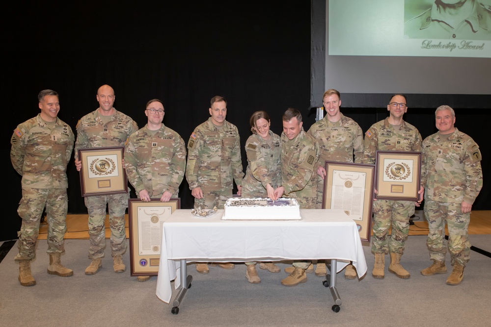 US Army Officers awarded USAREUR-AF Gen. Douglas MacArthur Leadership Award