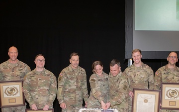 US Army Officers awarded USAREUR-AF Gen. Douglas MacArthur Leadership Award