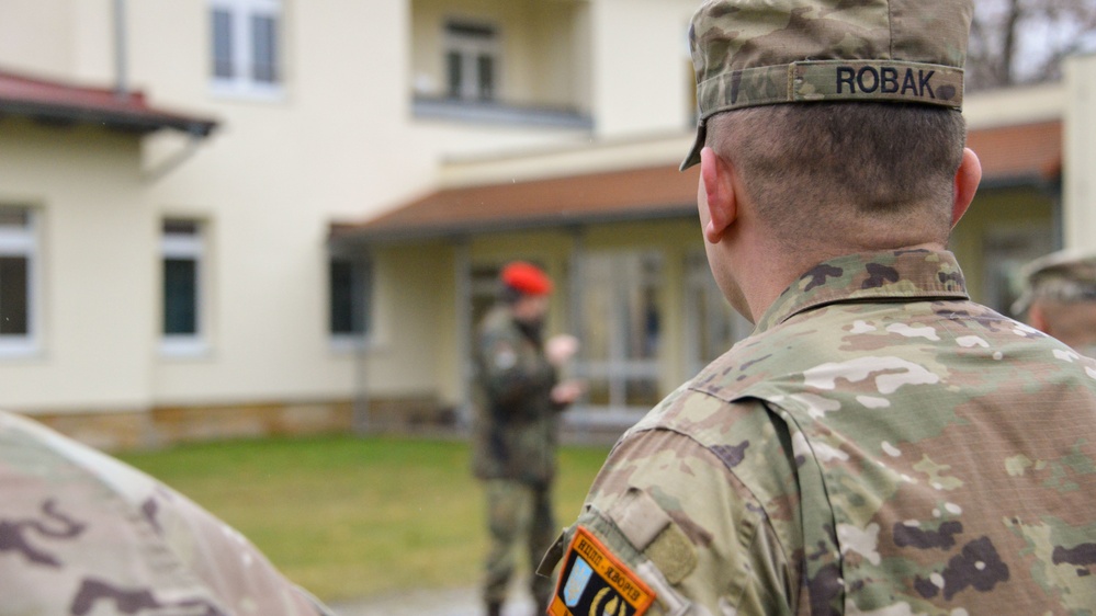56th SBCT Soldiers awarded Schützenschnur