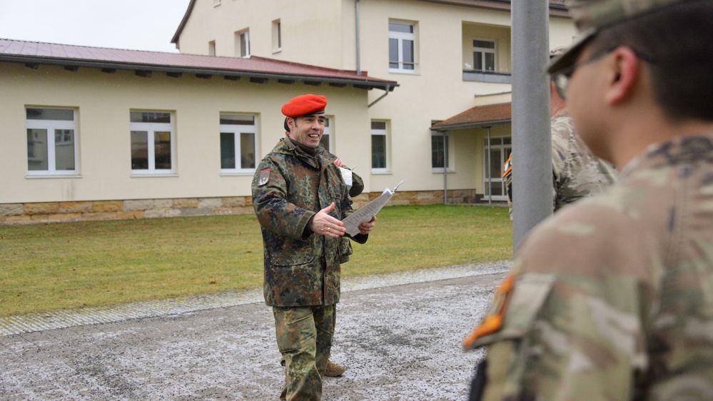 56th SBCT Soldiers awarded Schützenschnur