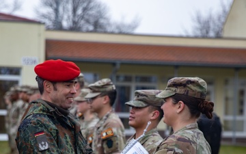 German Schützenschnur awarded to U.S. Soldiers