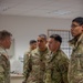 Lt. Gen. Joseph A. Ryan awards coins to 10th Mountain Soldiers during Combined Resolve 25-1