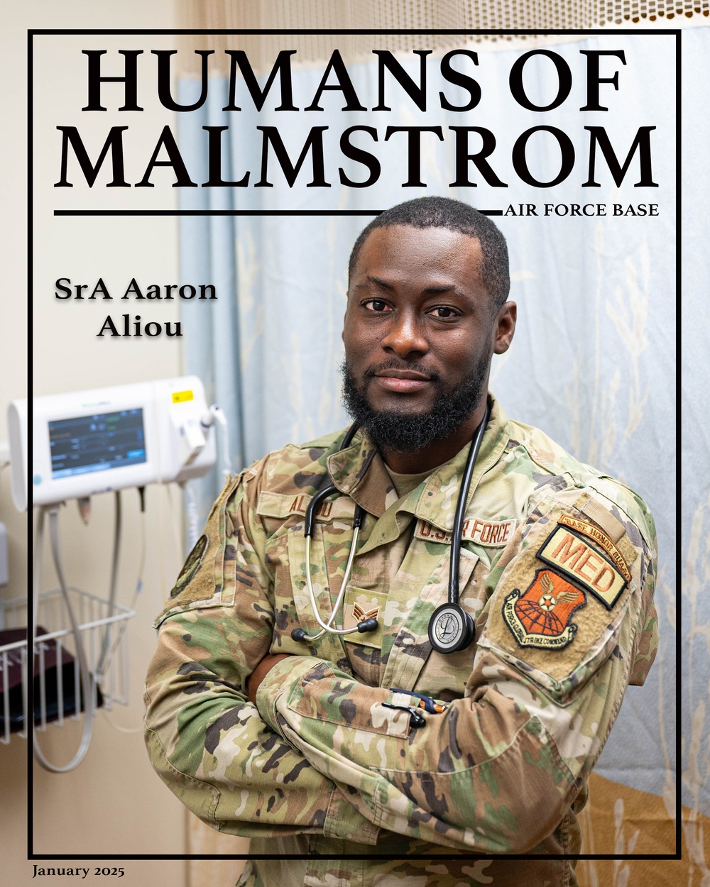 Humans of Malmstrom: SrA Aaron Aliou