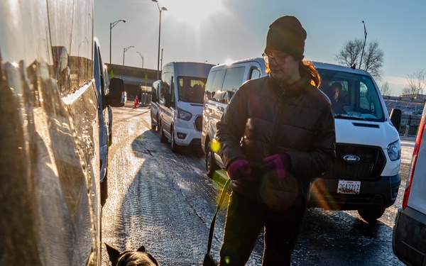 JTF-NCR members screen 60th Presidential Inauguration convoys