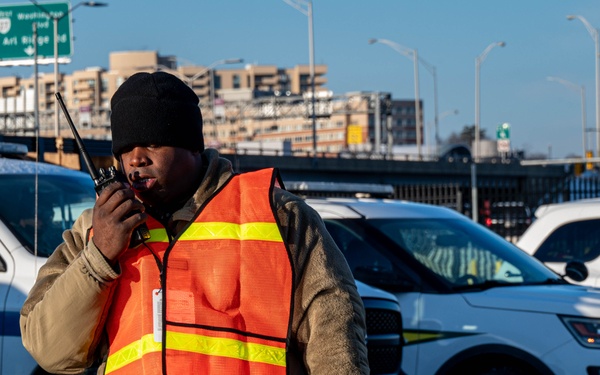 JTF-NCR members screen 60th Presidential Inauguration convoys