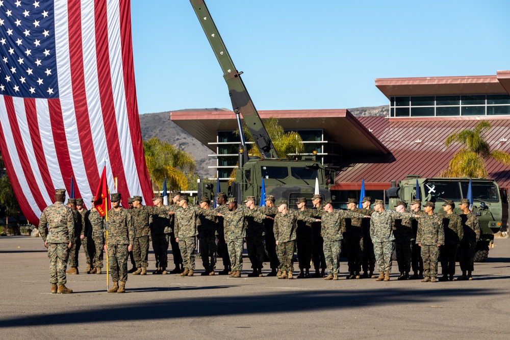 CLB-5 Change of Command Ceremony
