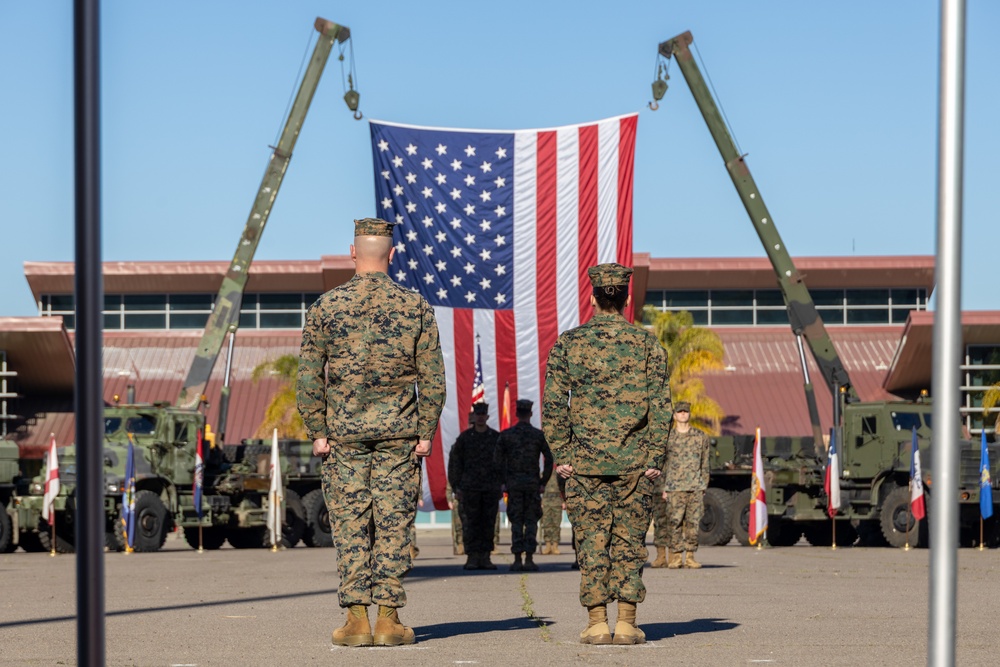 CLB-5 Change of Command Ceremony
