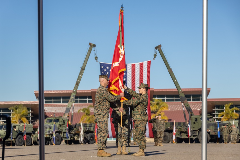CLB-5 Change of Command Ceremony