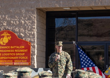 1st Maint. Bn, 1st MLG awarded Secretary of Defense Award for Maintenance Excellence and Field-Level Maintenance