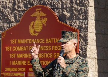 1st Maint. Bn, 1st MLG awarded Secretary of Defense Award for Maintenance Excellence and Field-Level Maintenance