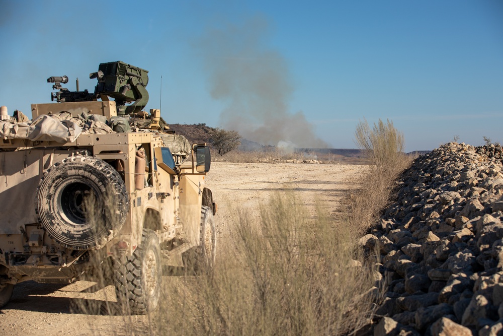 1st Cavalry Division Conducts Combined Arms Live Fire Exercise