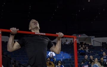 Marines at Oral Roberts University Basketball Game