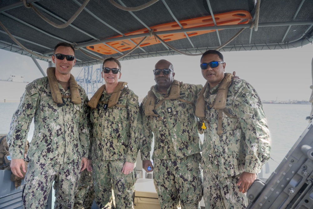 Chief of Navy Reserve Visits Camp Lemonnier