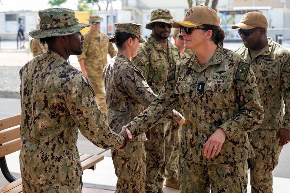 Chief of Navy Reserve Visits Camp Lemonnier