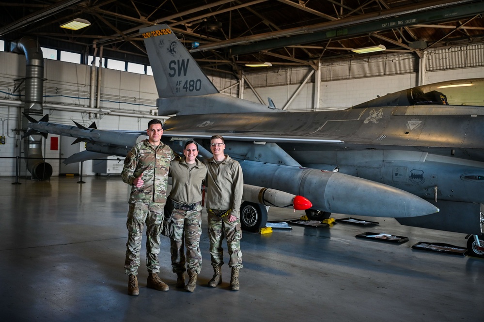 Precision under pressure: 55th and 79th FGS weapons technicians compete at the 20th Fighter Wing Annual Load Crew Competition