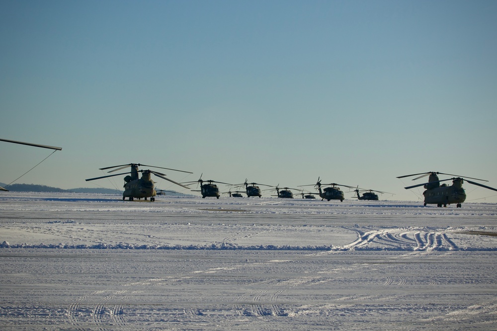 Muir AHP in the snow