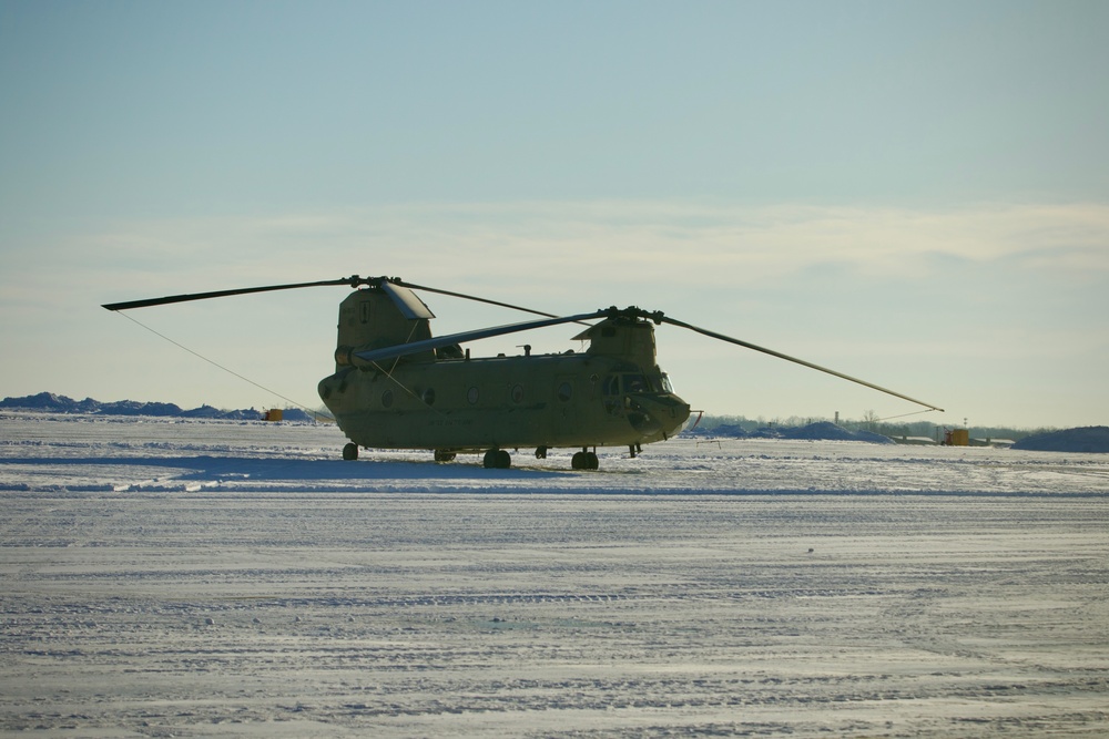 Muir AHP in the snow