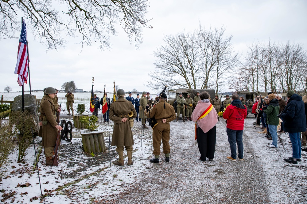 Echoes of Valor: Nebraska National Guard Returns to Bastogne 80 Years Later