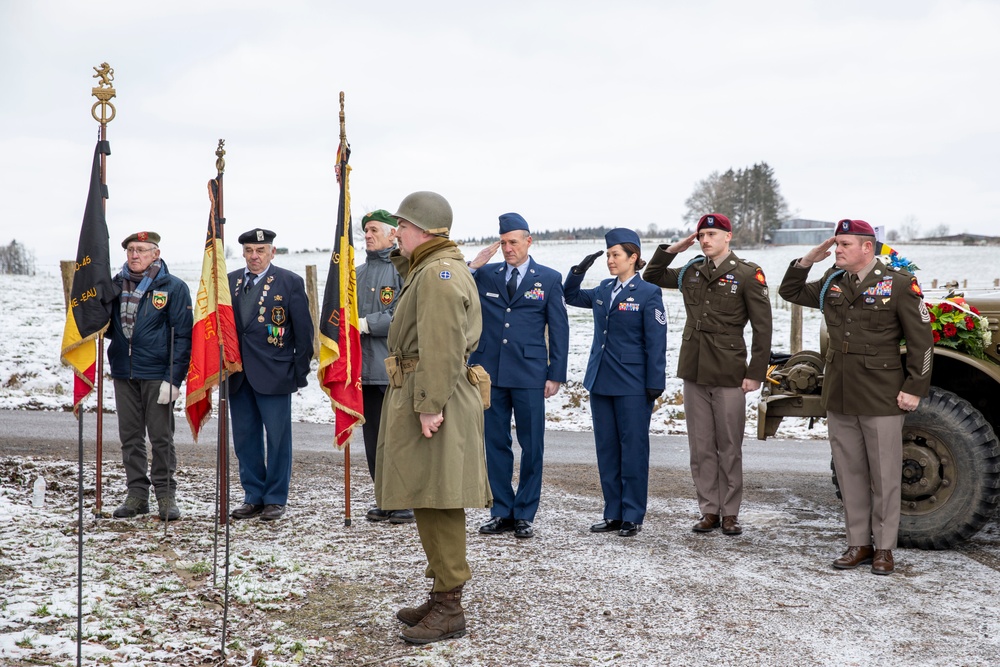 Echoes of Valor: Nebraska National Guard Returns to Bastogne 80 Years Later