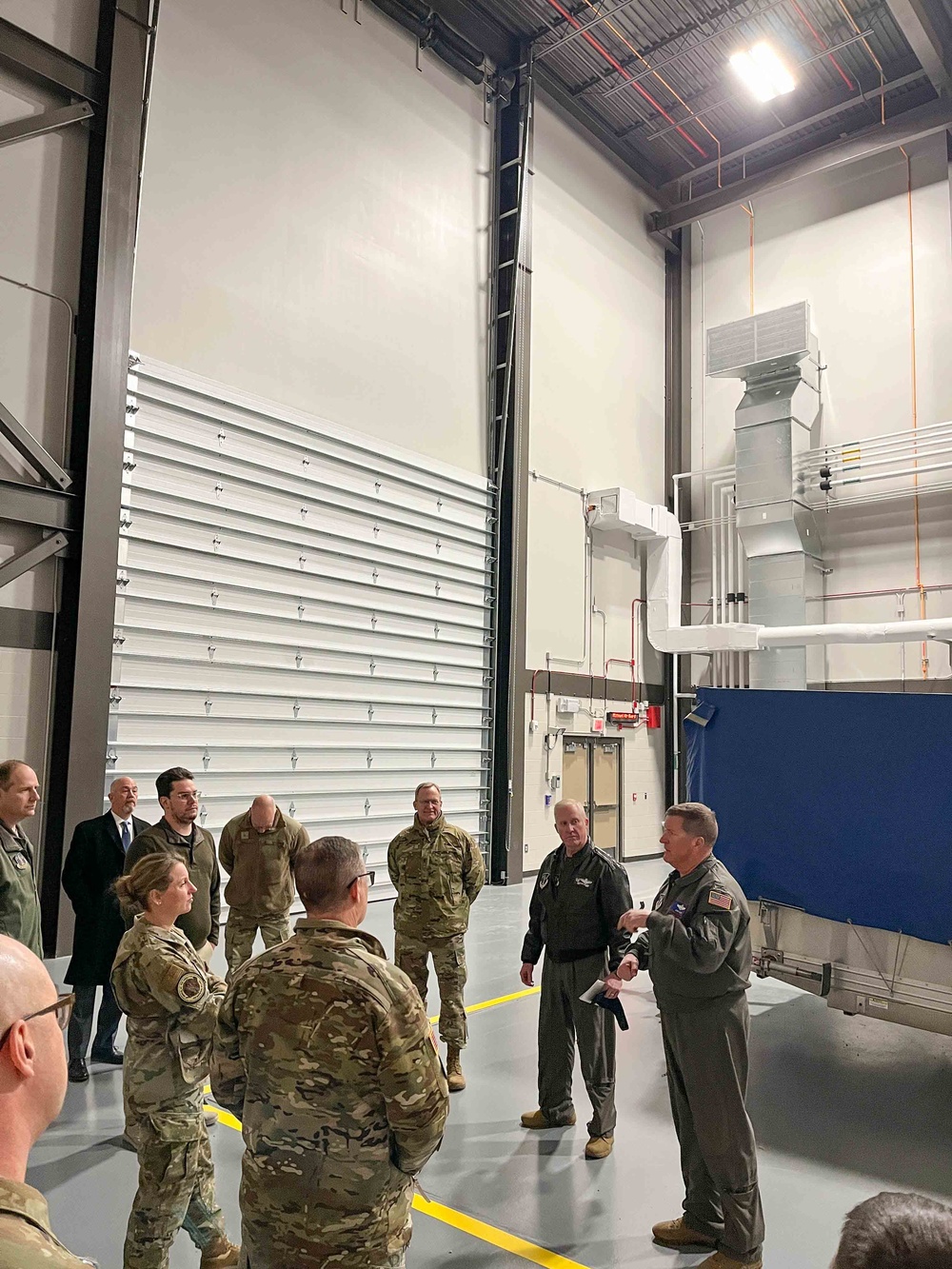 ANG and State Leaders Tour 139th Airlift Wing