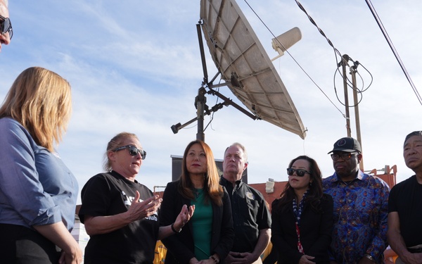 Press Conference and Donation Drive at Pasadena Jazz Lounge