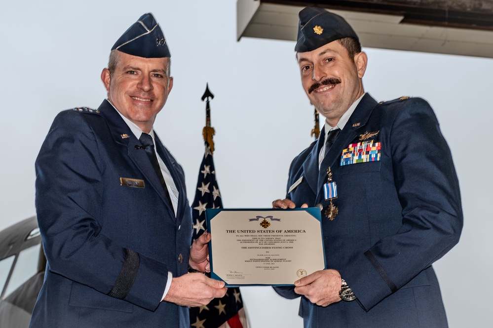 Four MacDill Aircrew awarded Distinguished Flying Cross Medal