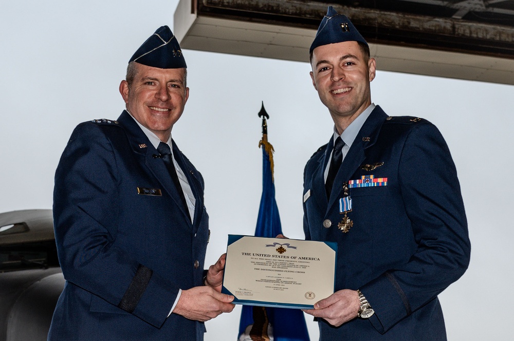 Four MacDill Aircrew awarded Distinguished Flying Cross Medal