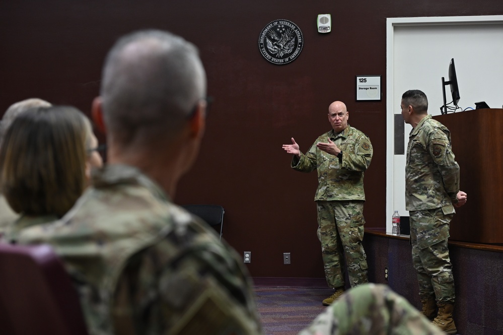 Maj. Gen. Harrell Visits the 377th Medical Group
