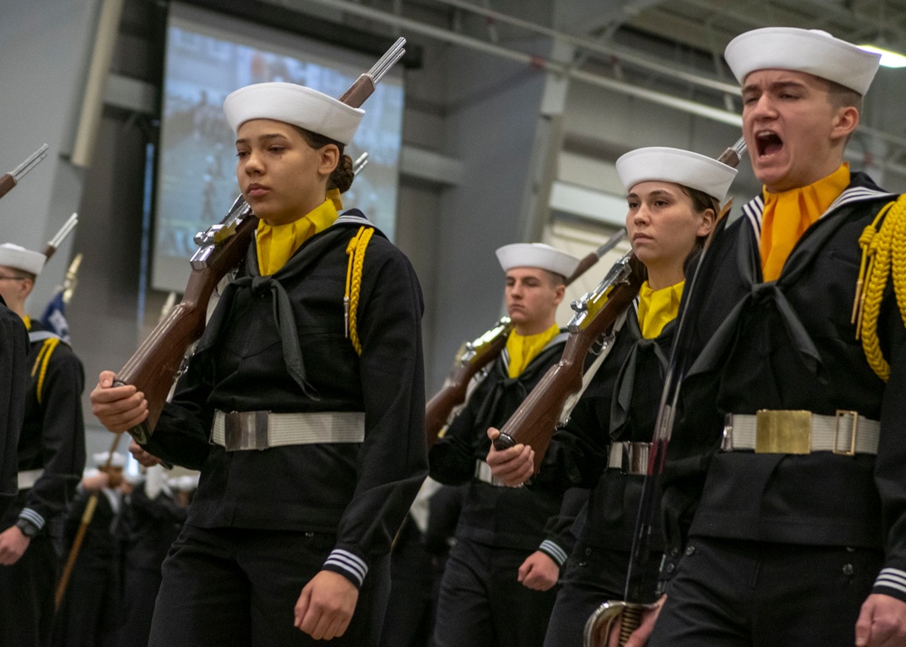 Recruit Training Command Pass in Review