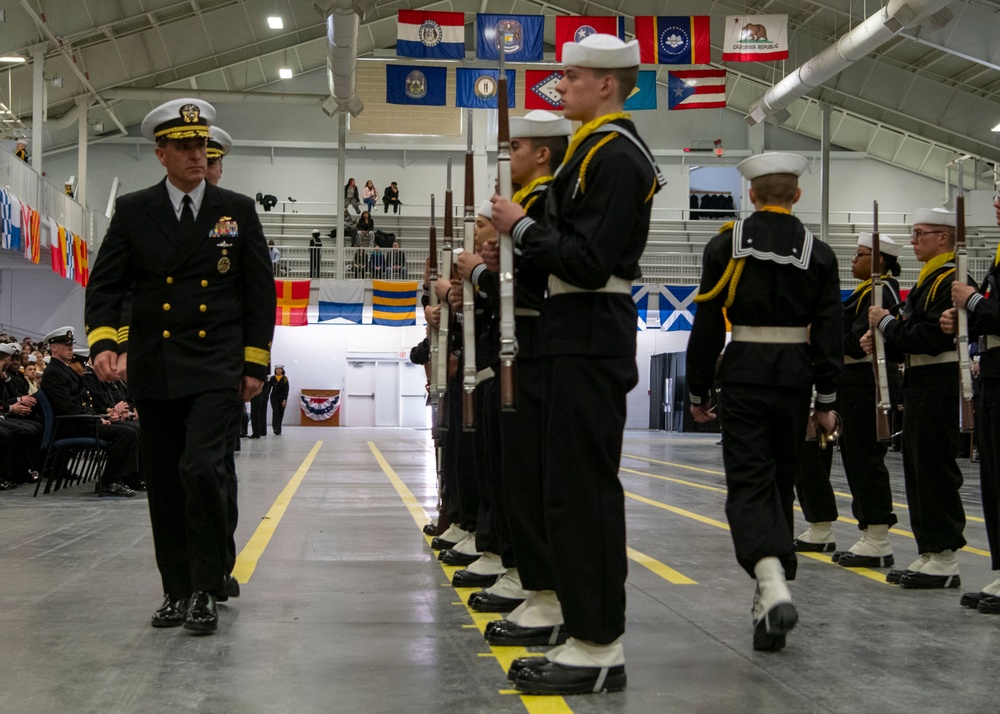 Recruit Training Command Pass in Review