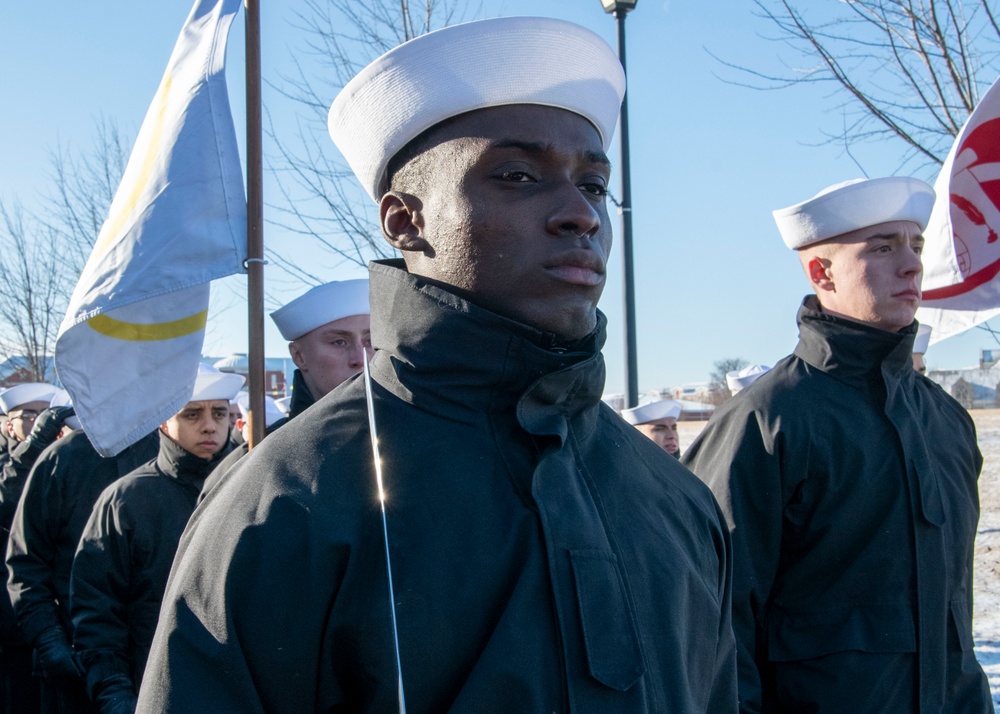Recruit Training Command Pass in Review
