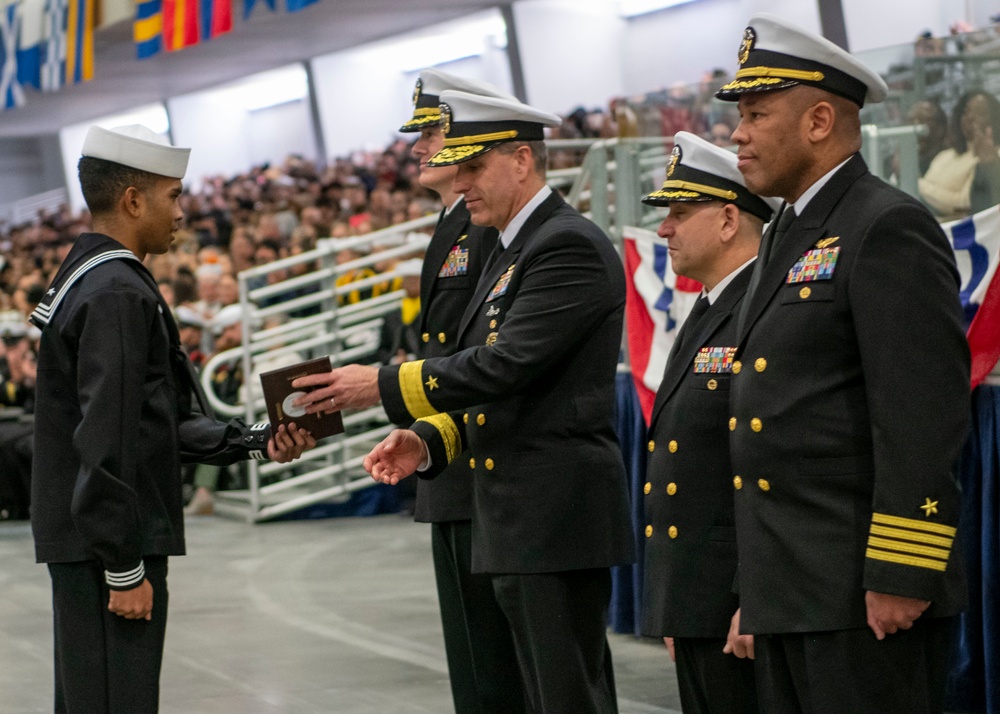 Recruit Training Command Pass in Review
