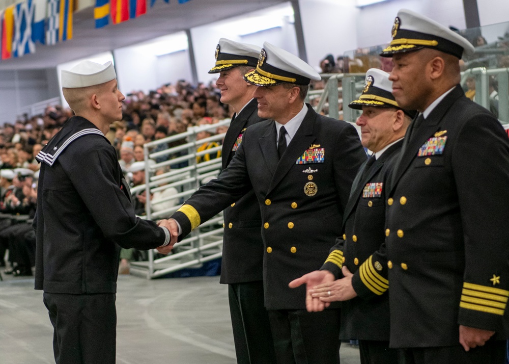 Recruit Training Command Pass in Review