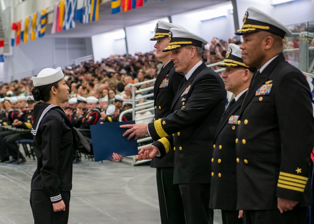 Recruit Training Command Pass in Review