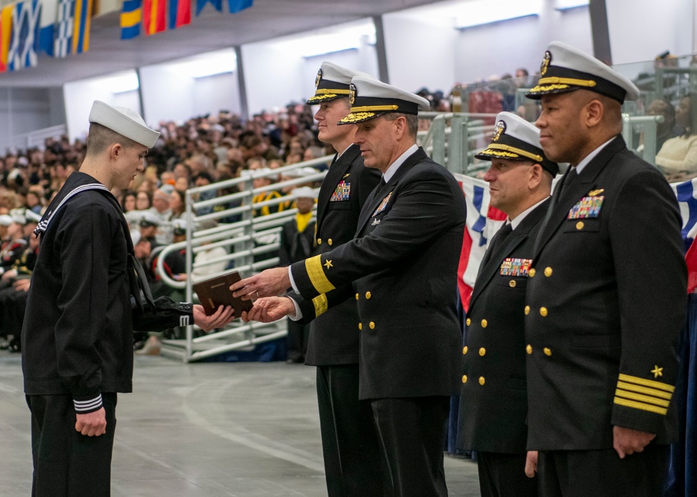 Recruit Training Command Pass in Review