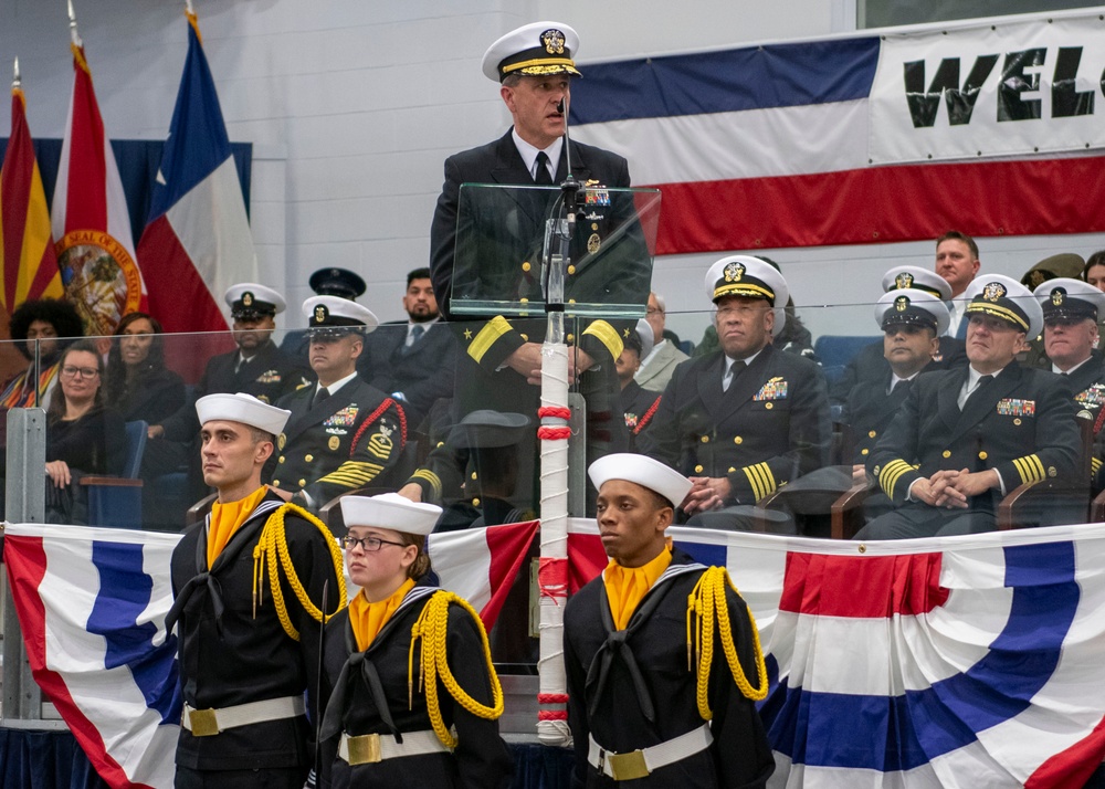 Recruit Training Command Pass in Review