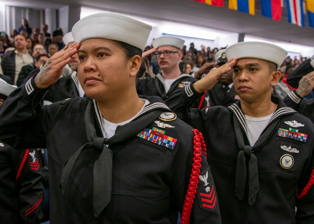 Recruit Training Command Pass in Review