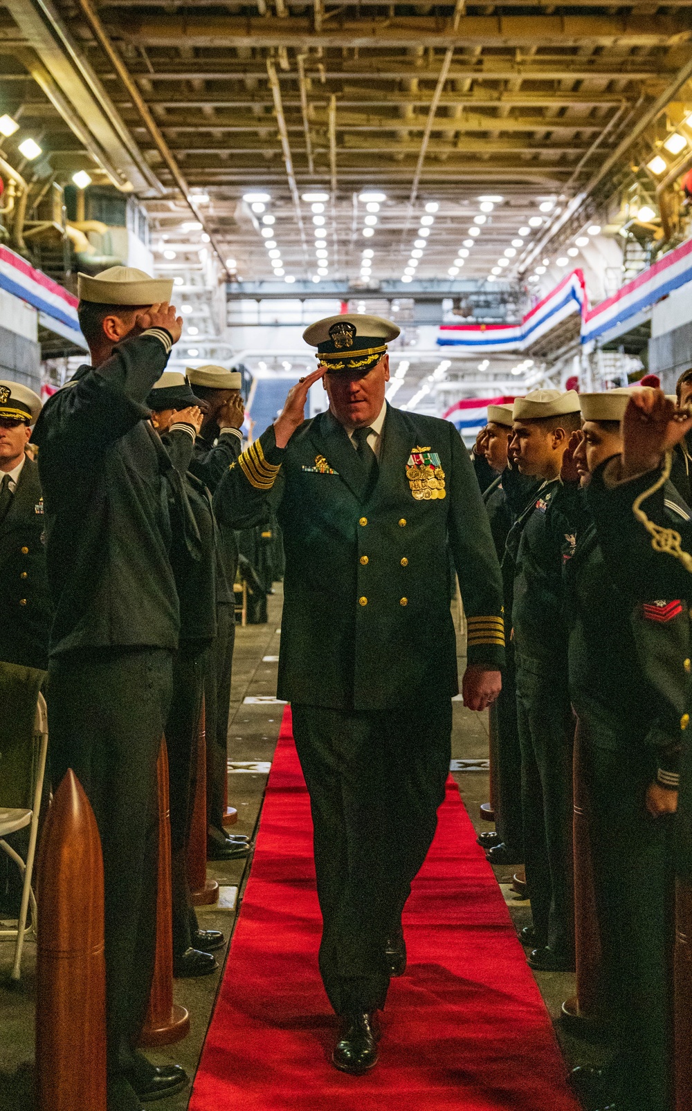 USS New York Change Of Command And Retirement Ceremony