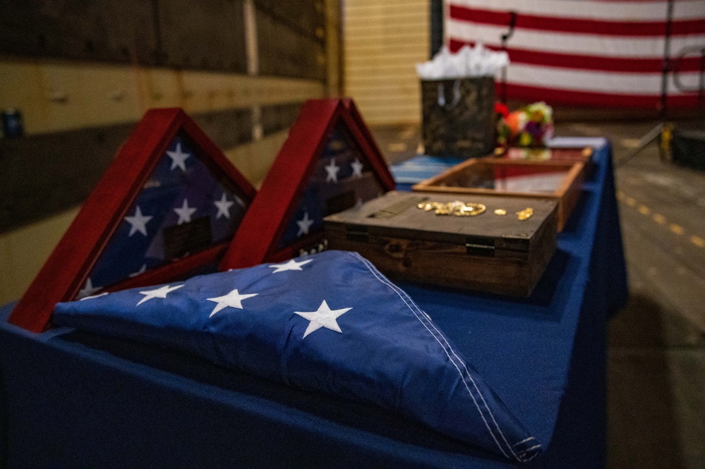 USS New York Change Of Command And Retirement Ceremony