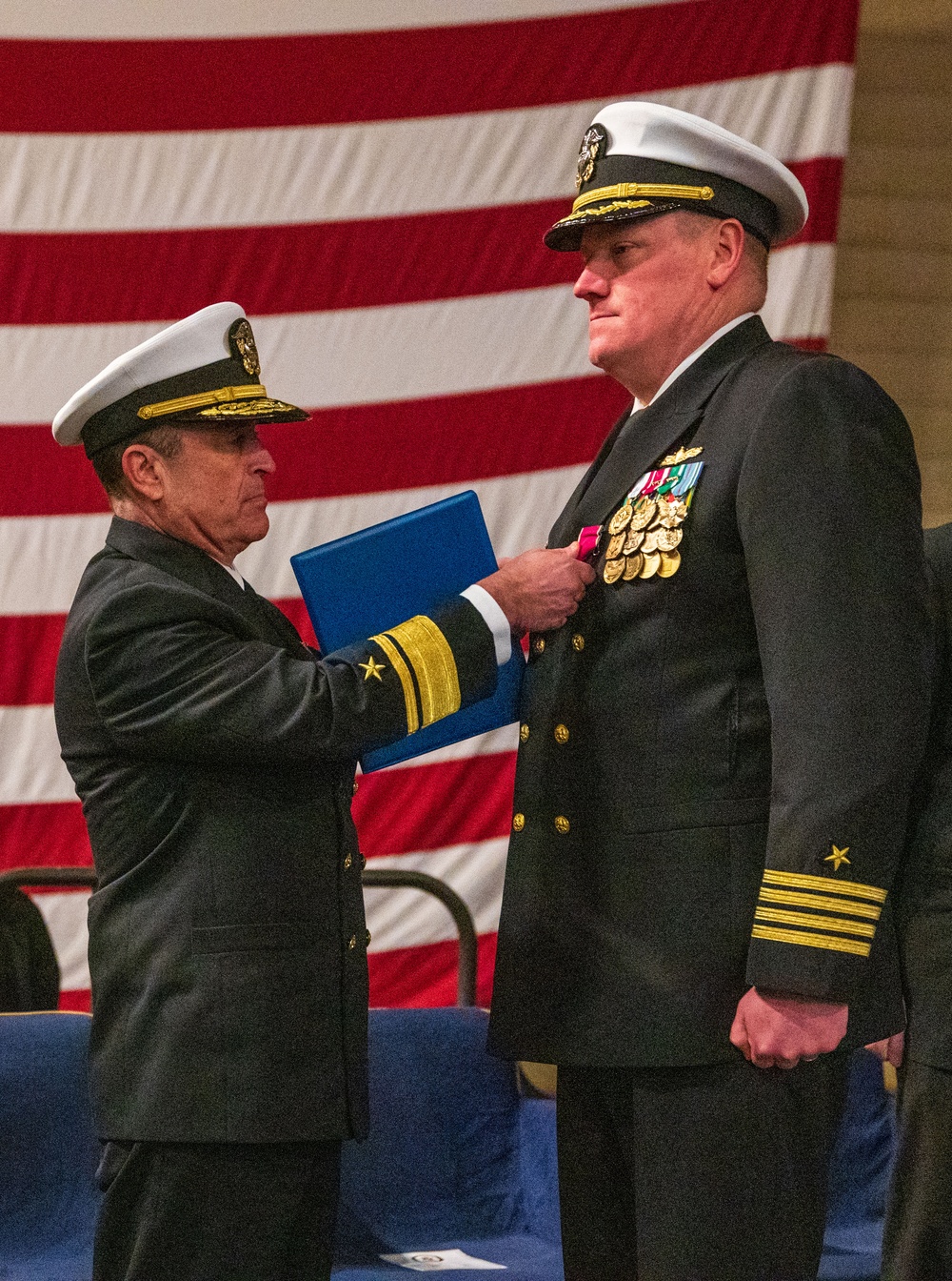 USS New York Change Of Command And Retirement Ceremony