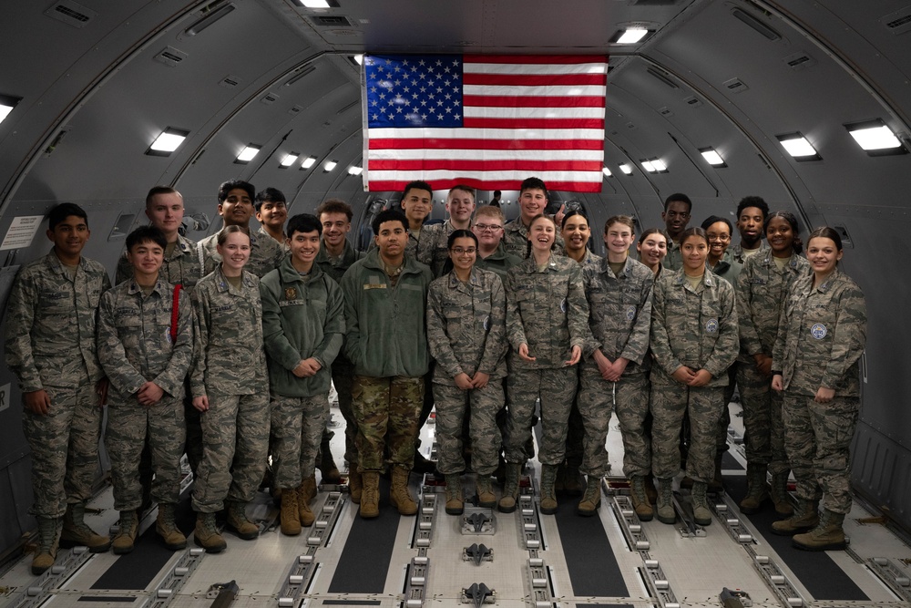 Empowering the next generation: JROTC cadets meet 305th AMW